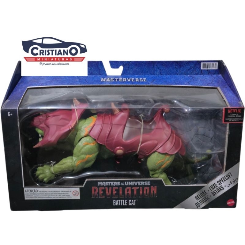 Masterverse Battle Cat Master of the Universe Revelation Mattel GYV18