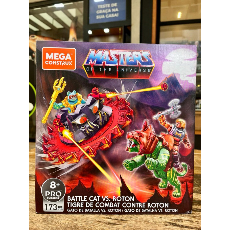 Mega Construx Master of the universe  Battle Cat vs Roton  173 peças