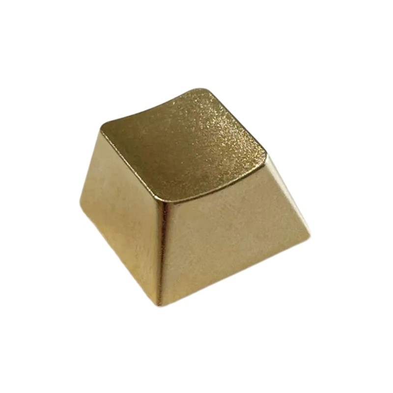 WOOW Gold Zinc Alloy Keycap Para Personalizar Teclados Mecânicos Presente De Jogador De Jogo