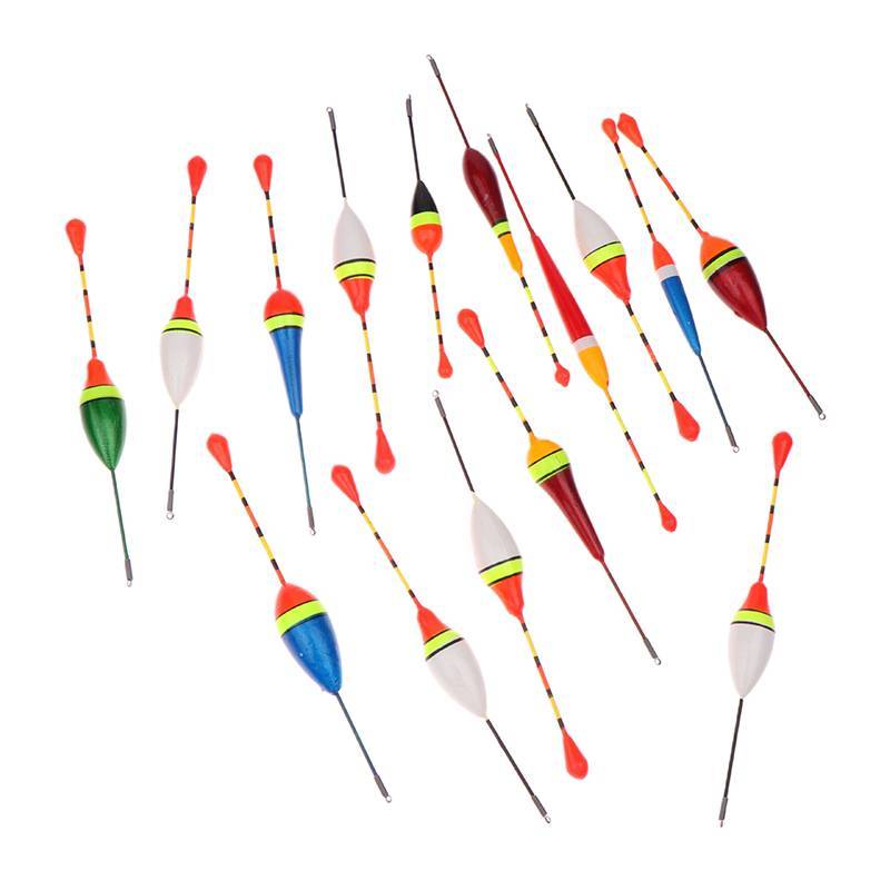 HENGHOME 1/5/10Pcs Conjunto De Flutuadores De Pesca Tamanho Misto Cor Espuma Bóia Bobber Para Acessórios Equipamento Con