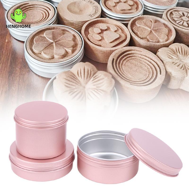 HENGHOME 5-180ml Frasco De Creme Lata Cosméticos Recipientes De Bálsamo Labial Derocação De Unhas Artesanato Pote Recarr