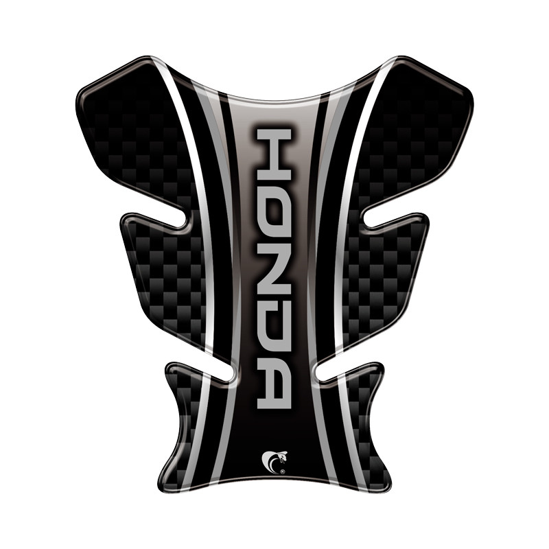 Adesivo Protetor De Tanque Moto Honda ASa preto