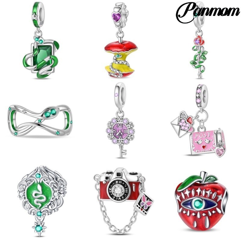 Novo produto S925 prata esterlina charme requintado jóias presente compatível pulseira DIY jóias presente do feriado