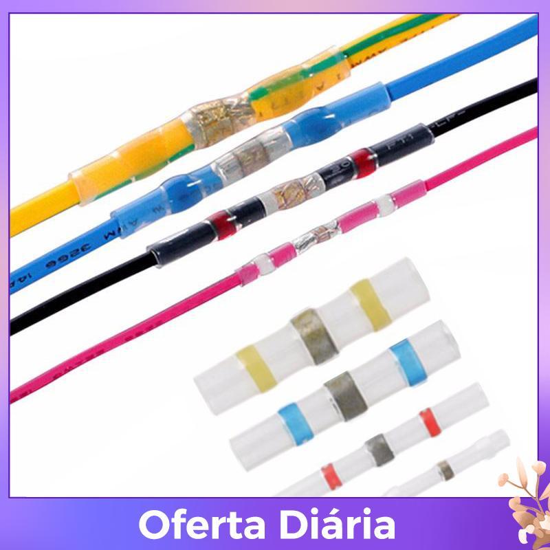 Esteque no 300PCS Conectores De Fio De Solda À Prova D'água E Crimpagem De Extremidade Termorretrátil