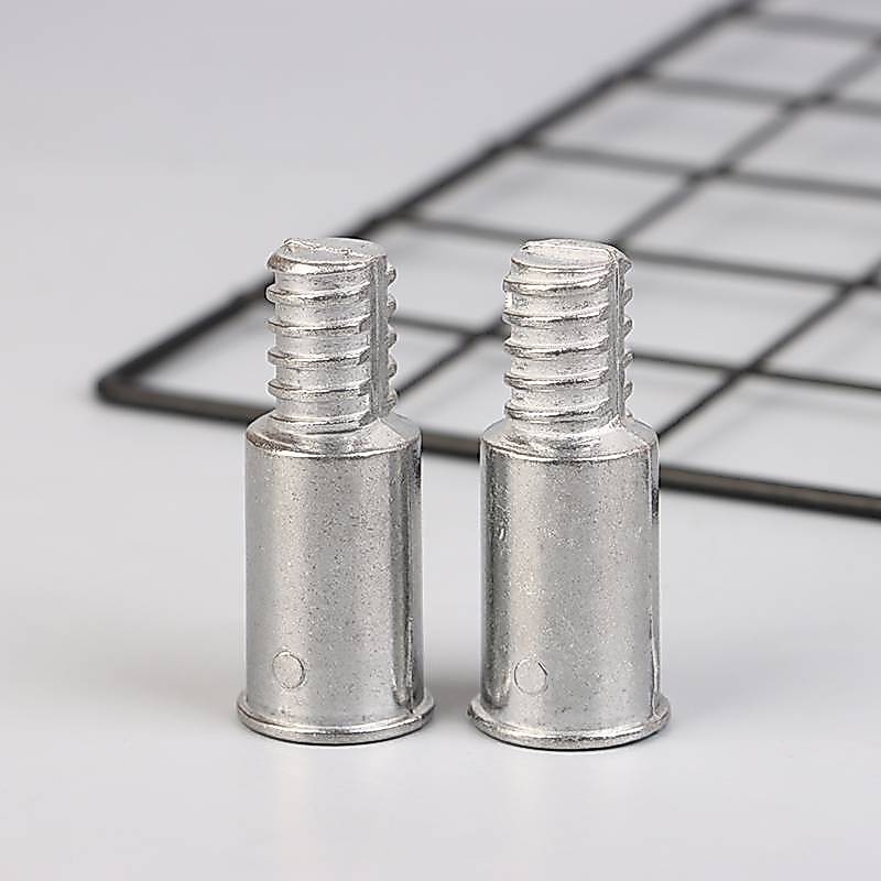 qo 2 Peças Adaptador De Poste De Extensão , Pontas De Alça Com Rosca De Metal , Kit De Reparo De Extremidade , De Conect