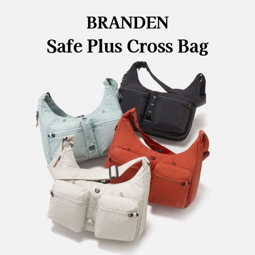 [Marcan] Safe Plus Crossbody Bolsa Anti-Roubo RFID De Viagem 4 Cores