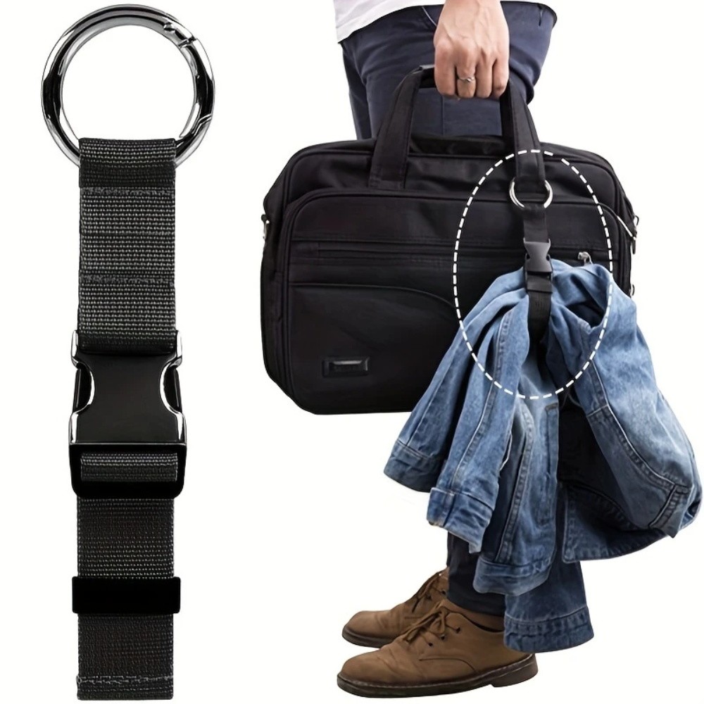 Alça De Bagagem Fivela Portátil Ajustável Anti-Roubo Cinto De Náilon Malas Sacos Mochilas Jaquetas Acessório De Viagem A
