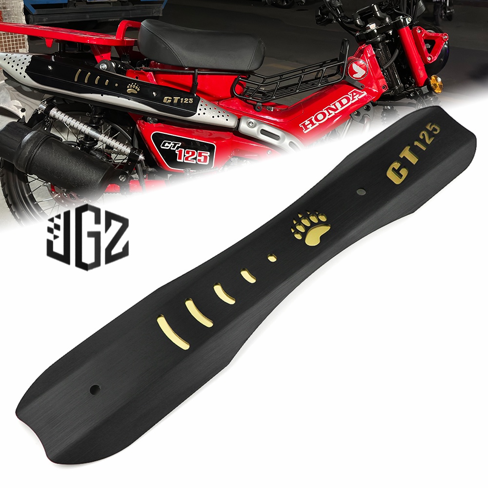 Para Honda CT125 Trail 125 2021-2023 Capa De Tubo De Escape Da Motocicleta Guarda Aço Inoxidável