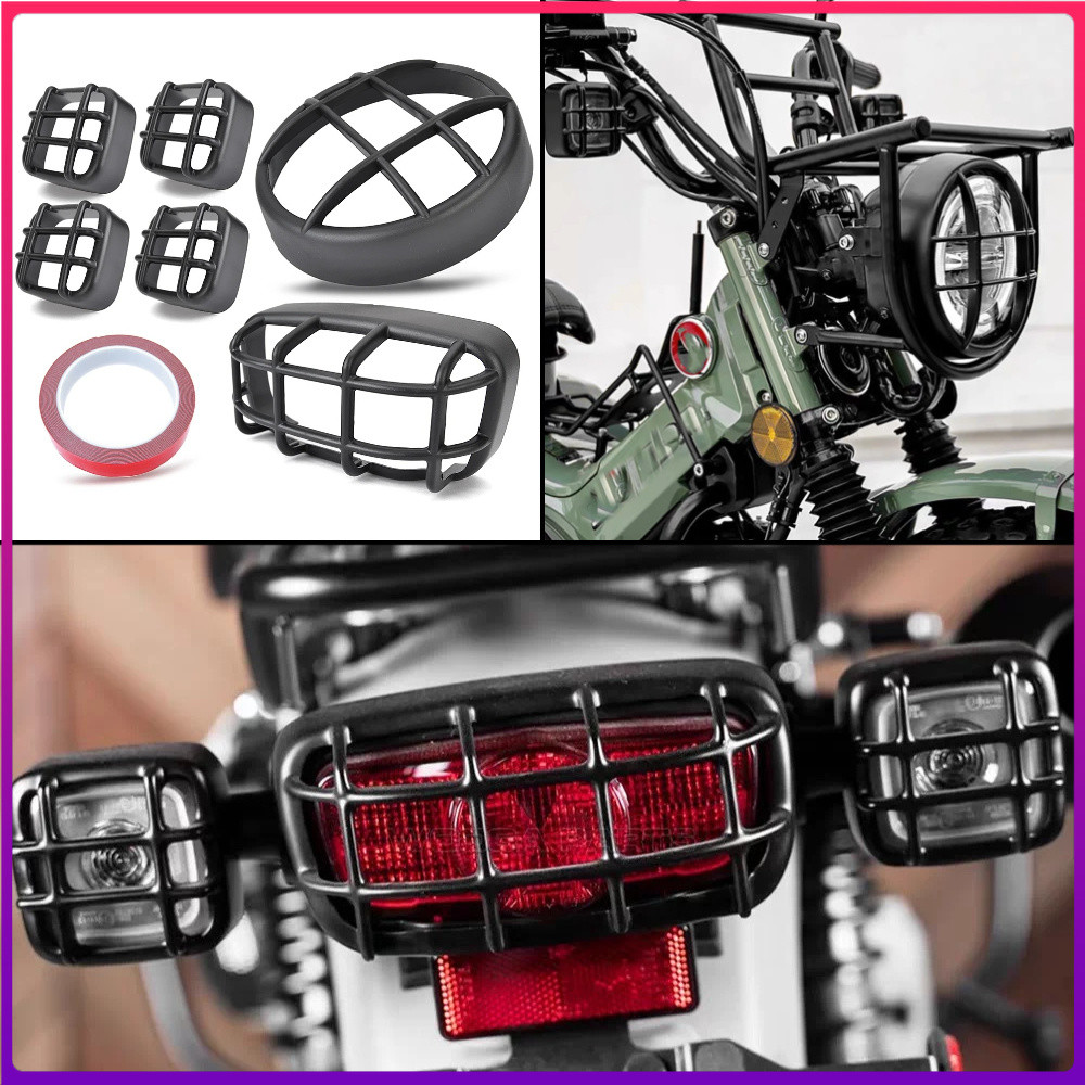 Para Honda CT125 Trail 125 Caçador Cub Farol Sinal De Volta Lanterna Traseira Grill Capa Motocicleta 2020 2021 2022 2023