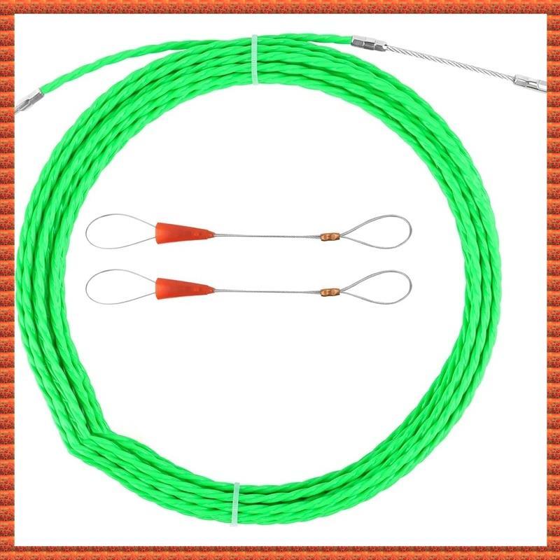 (Zvc) Fita Elétrica Retrátil De Peixe De 10M 4.0 Mm , Fio , Extrator Cobra De Para Correr Através Do Cabo De Parede