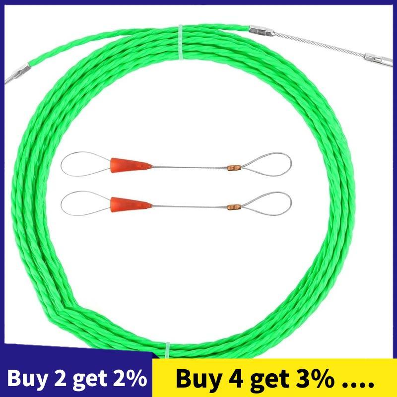 Cabo Retrátil 10M 4.0mm Fita Elétrica De Peixe , De Fio Para Correr Através Da Parede , Extrator , Cobra