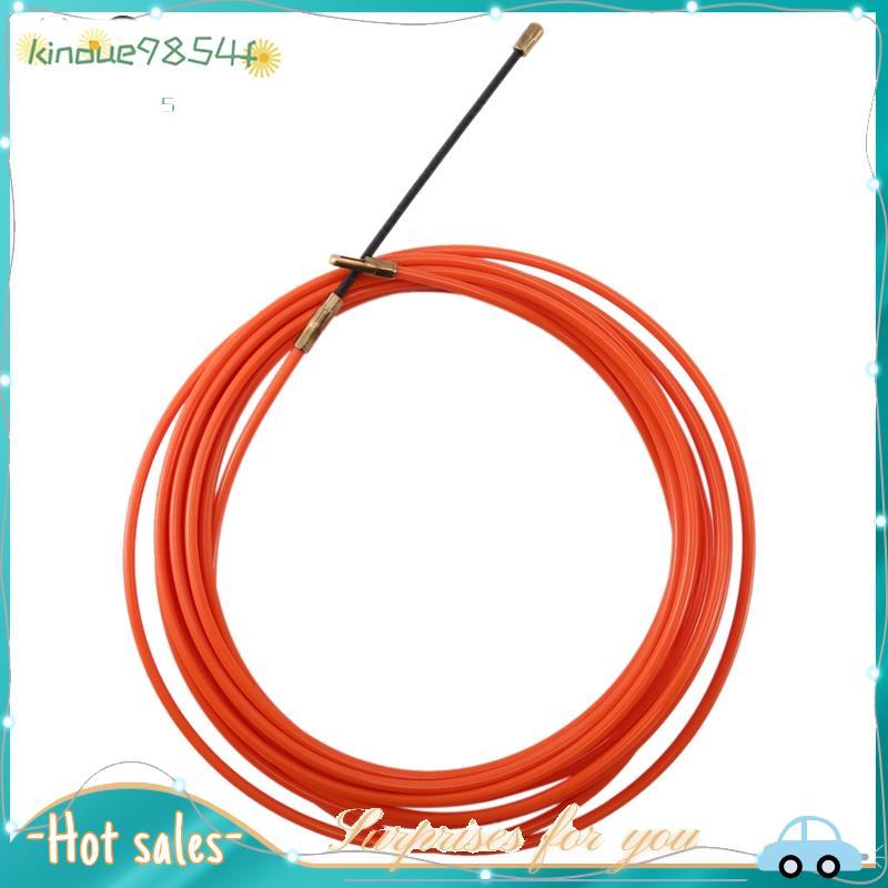 Dispositivo Guia Laranja De 4Mm , Cabo Elétrico De Nylon , Extratores De Duto , Cobra , Rodder , Fio De Fita De Peixe
