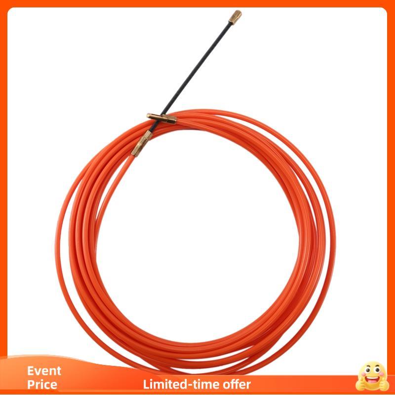 Dispositivo Guia Laranja De 4 Mm , Cabo Elétrico De Nylon , Extratores De Duto , Cobra , Rodder , Fio De Fita De Peixe