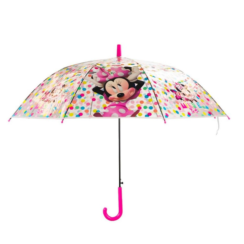 Guarda Chuva Transparente Minnie 74x90cm - Disney