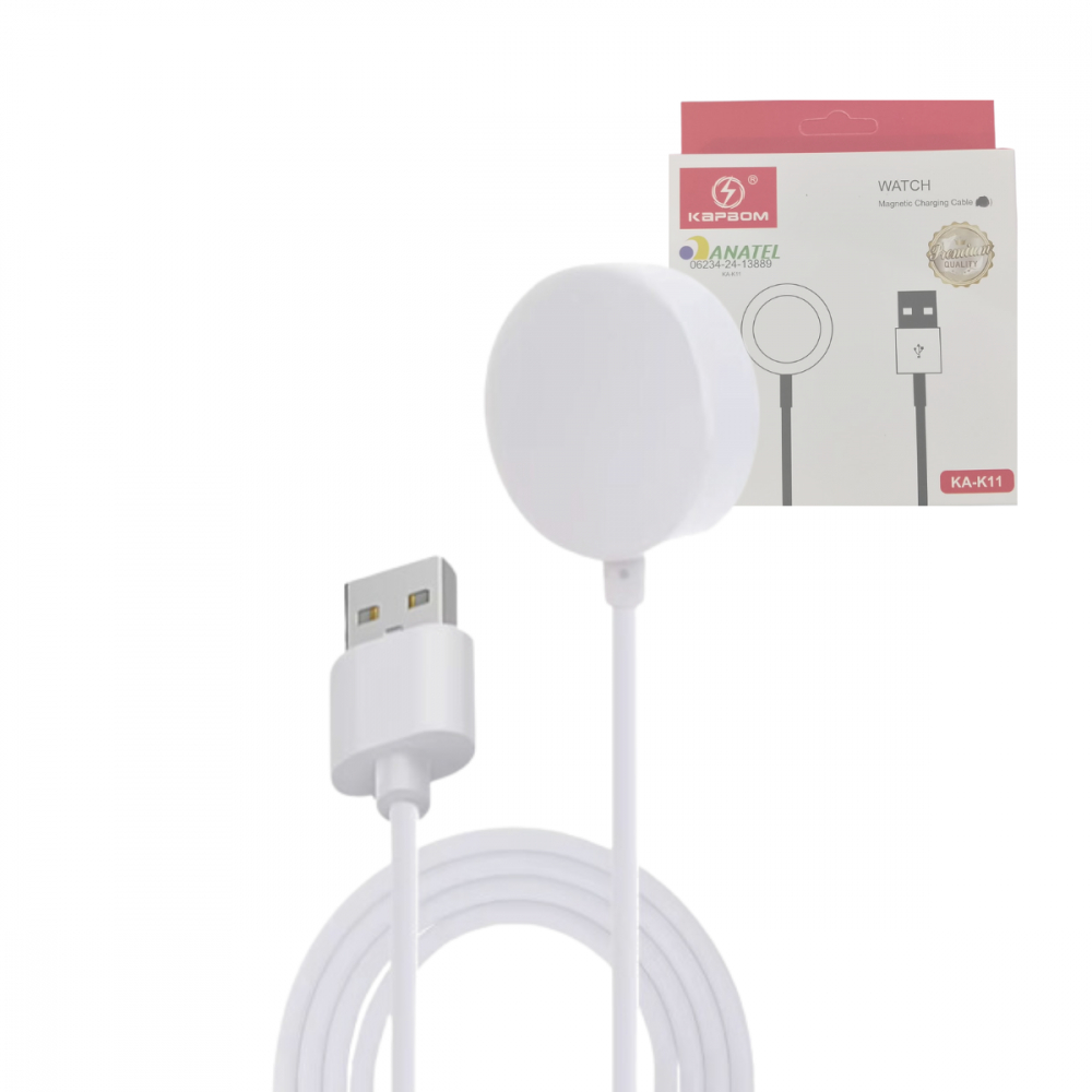 Carregador por Indução para Smartwatch Universal HW – Kapbom KA-K11