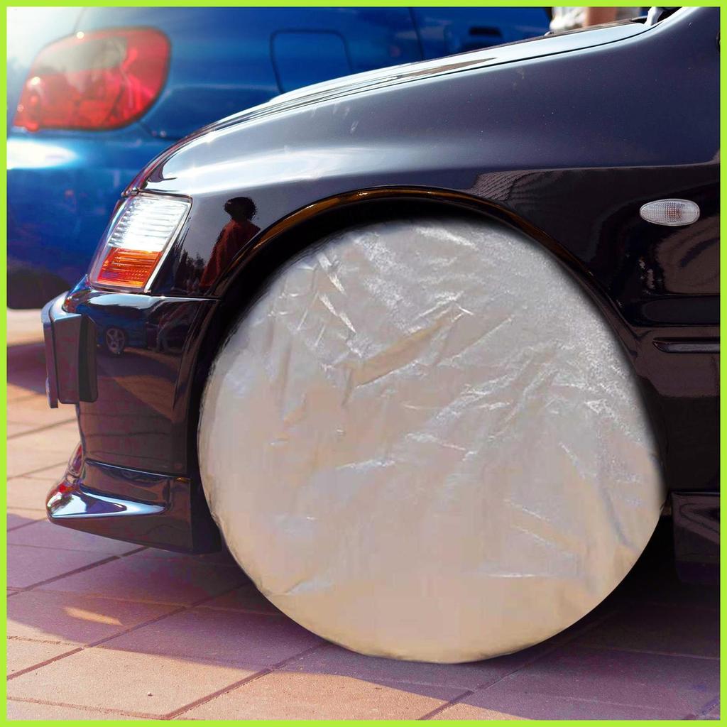 Capas De Pneus Para RVs Protetor De Roda De Pneu À Prova D'água Resistente A UV Caminhão De Viagem De Verão Ao Ar Livre