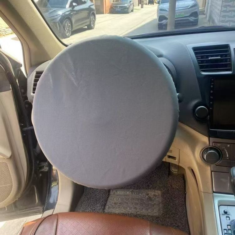 Capa Universal À Prova De Poeira Para Volante De Carro , Manga Protetora Elástica , De Proteção Solar Anti-UV A Maioria