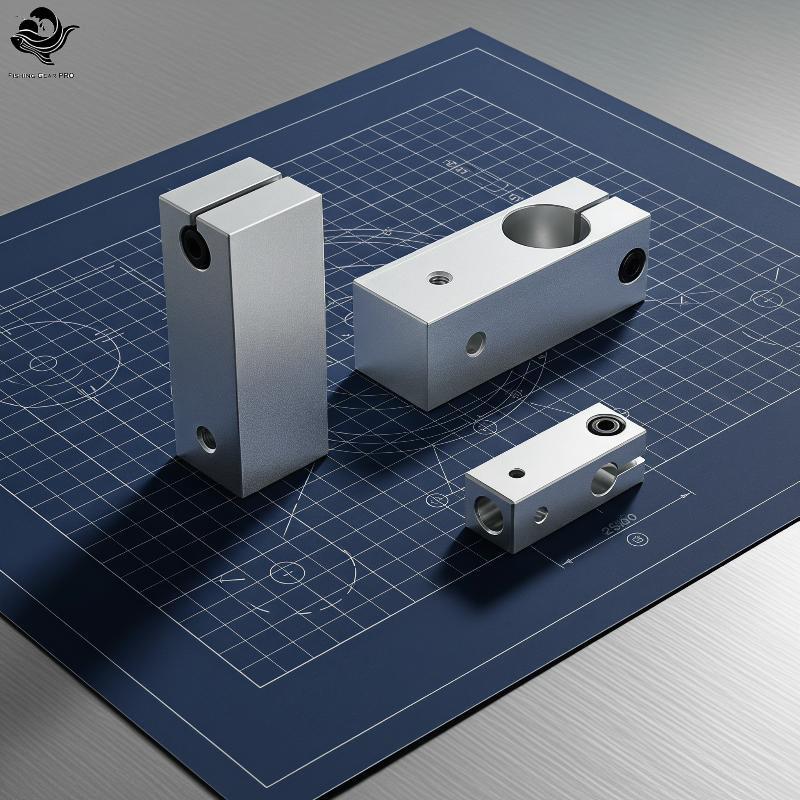 PFG Eixo Óptico De Alta Precisão Cross Blo T Tipo Conector De Coluna Fixa Para Projetos De Automação De Fresadora CNC FG