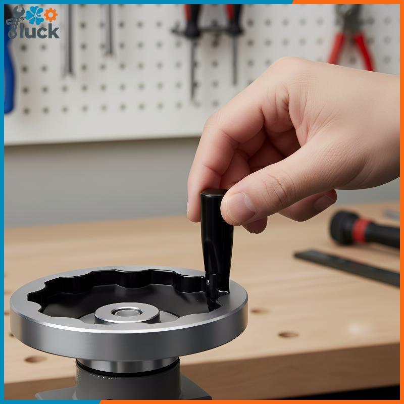 LTBR M4 M6 Fresadora Dobrável Volante Polegar Parafuso Alça Ergonômica E Durável Para Reparo De Oficina CNC ~