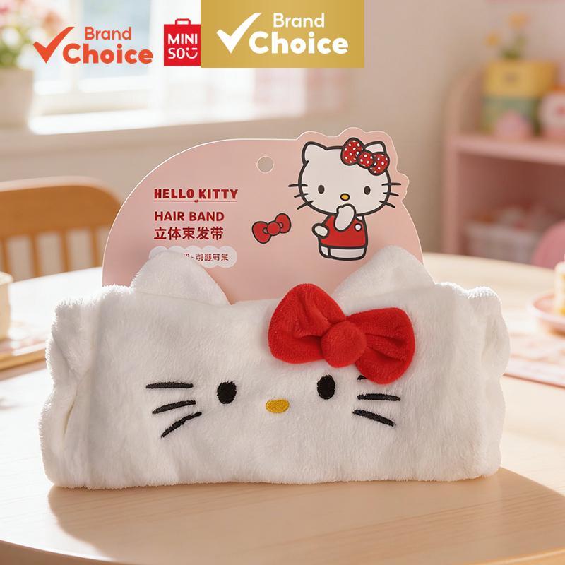 MINISO Série Hello Kitty-Tiara 3D e Cartoon & Fashion 23cm 2cm