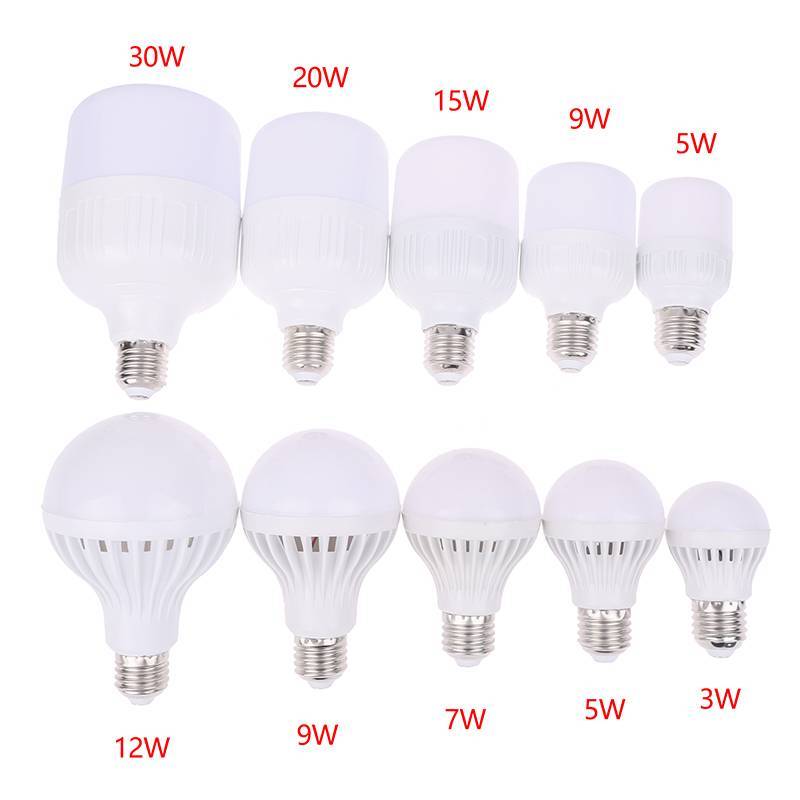 [Zutimy] Lâmpada Led DC 12V Luz 5W 7W 9W 12W15W 20W 30W Para Lâmpadas Led12-85V De Baixa Tensão COD