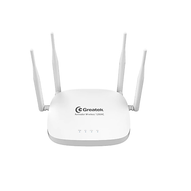Roteador Greatek 1200AC (AC1200) – Dual Band 2.4GHz e 5GHz (Recondicionado - Usado)