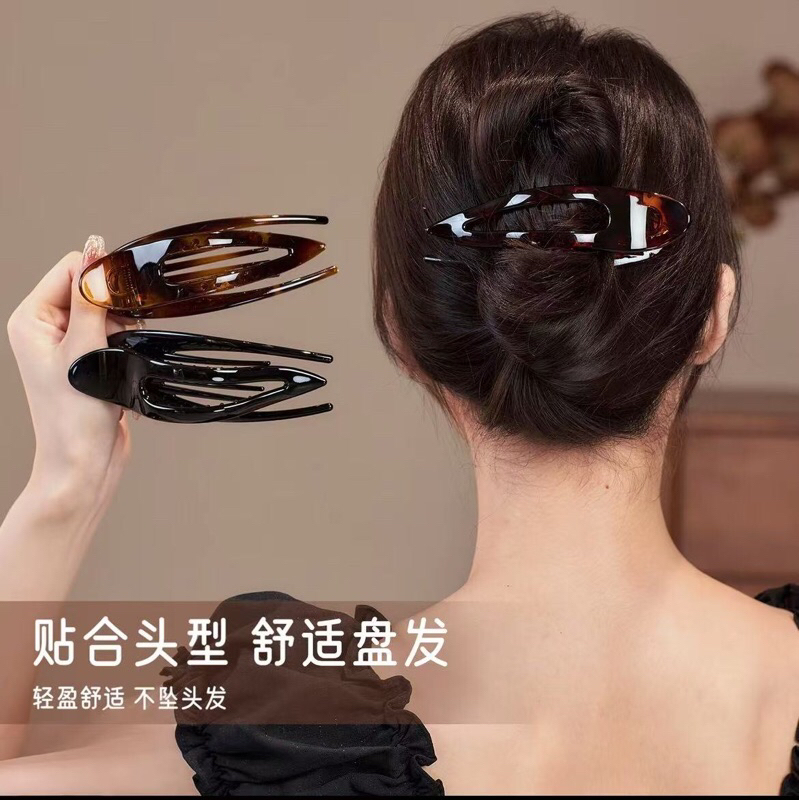 Presilha de Cabelo Francesa Grande – Elegância e Fixação para Todos os Tipos de Cabelo