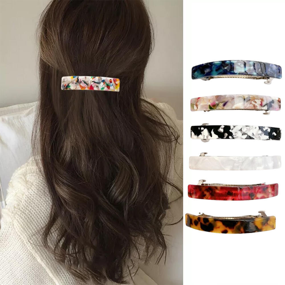 Presilha De Cabelo Grande Feminina , Elegante Francesa Para Presente De Festa , Ocasiões Especiais
