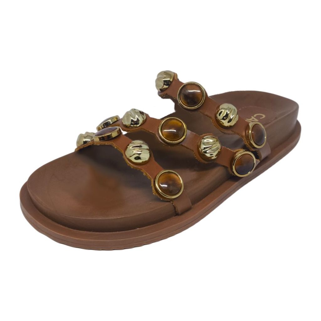Chinelo Flat Feminino Confortável Lazer Dia a Dia Cacci