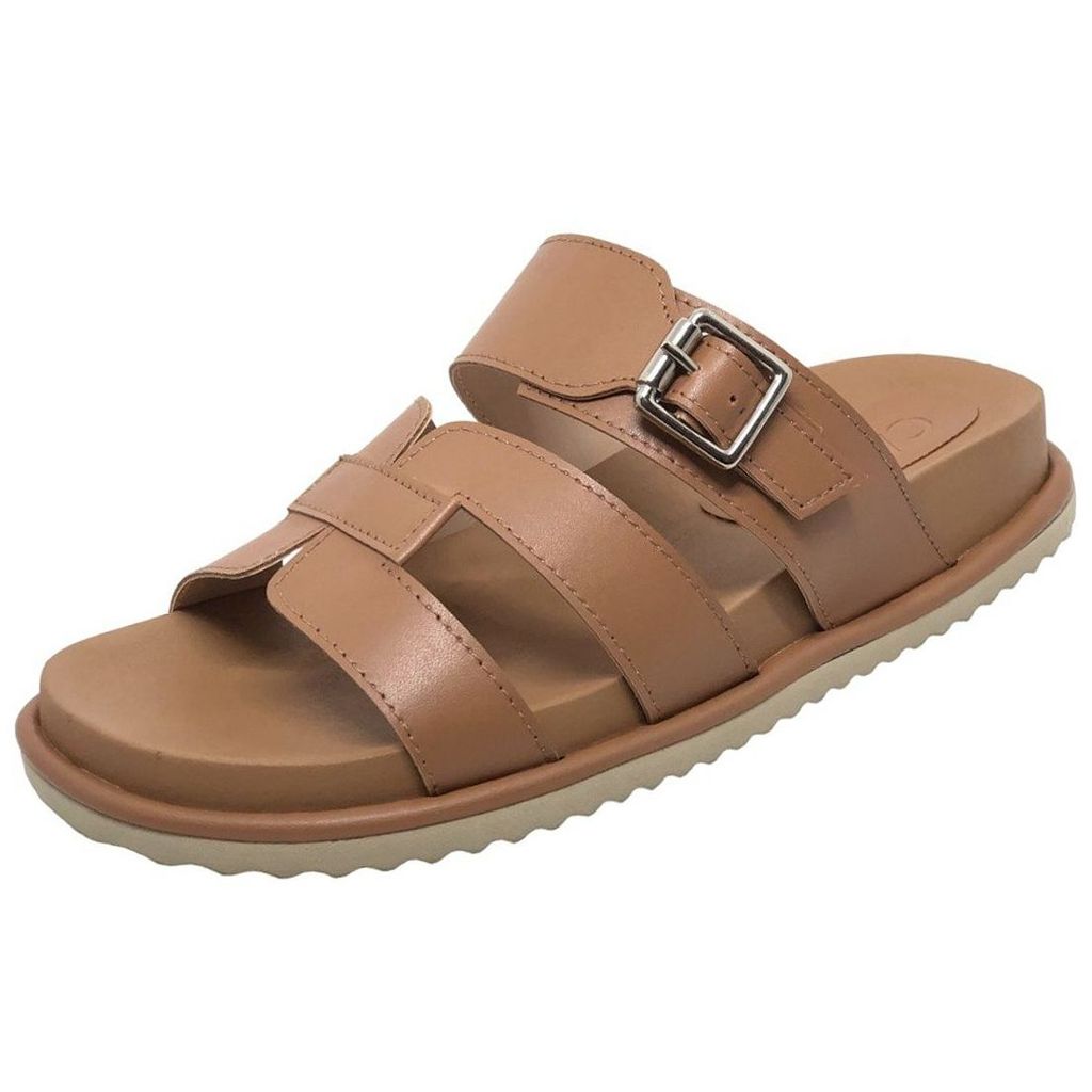 Chinelo Feminino Flatform Conforto Slip On Slide CACCI