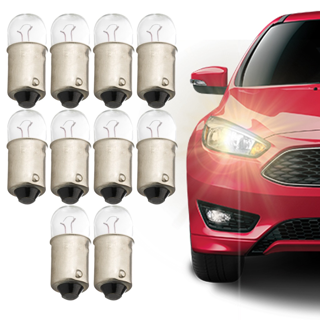 Caixa Com 10 Lâmpadas Automotiva 69 12V T4W Ba9s Setas Sinalização