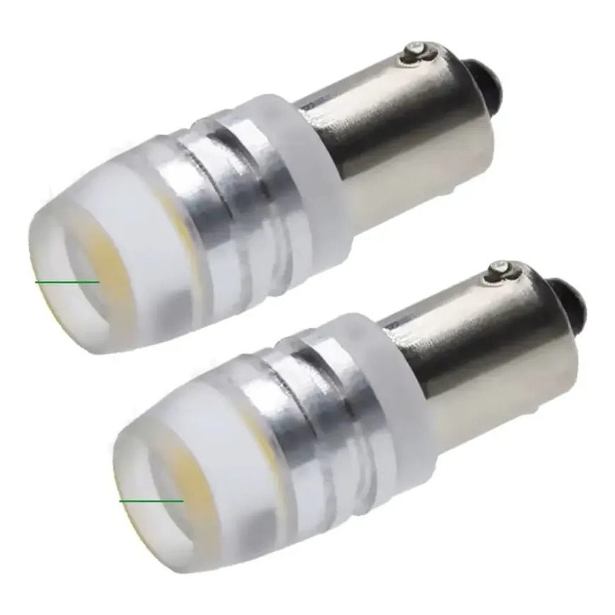 Par Lâmpada Led Carro Base 69 Ba9s 12v 6000k