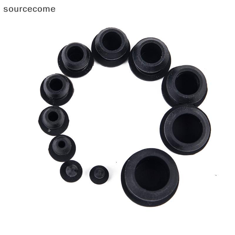 [sourcecome] 10 Peças De Plugue De Borracha De Silicone Com Furo De Encaixe 2.5-14 Mm Tampas De Extremidade nking Rolha
