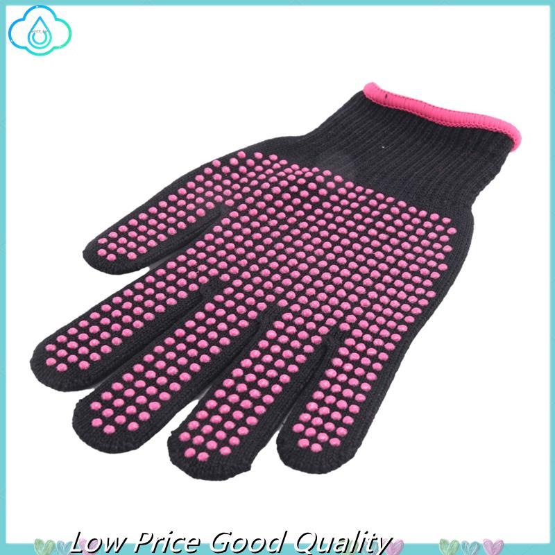 Alisador De Cabelo Dupla Face , Pinça De Ondulação , Cabeleireiro , Resistente Ao Calor , Luvas De Dedo , Ferramentas De
