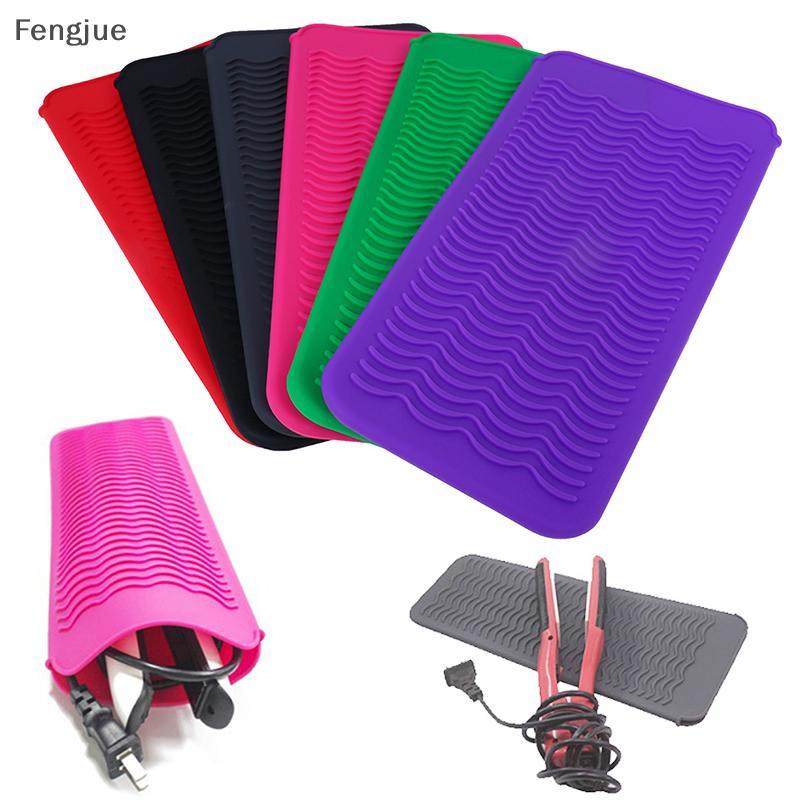 Fengjue Tapete Alisador De Cabelo Resistente Ao Calor Silicone Poeta Bolsa De Armazenamento Viagem Em Casa BR