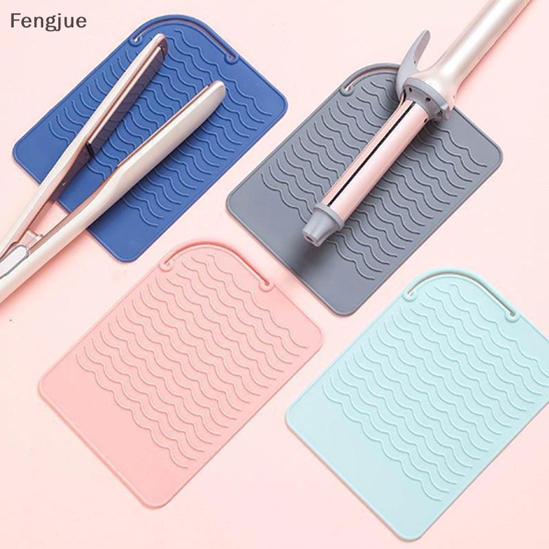 Fengjue Multifuncional Silicone Resistente Ao Calor Almofada Tapete De Isolamento Para Alisador De Cabelo Curling Sti Mo