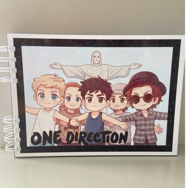 ONE DIRECTION - LIVRO DE COLORIR PERSONALIZADO