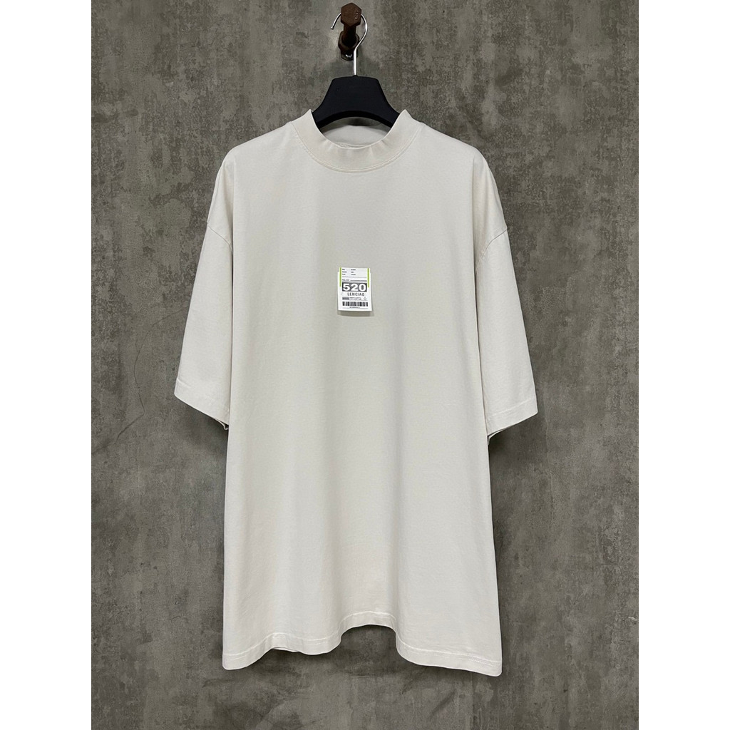 9VVL Paris Home ** 520Limited edition label casual short-sleeved heavyweight high-end versatile loose fit T T-shirt for