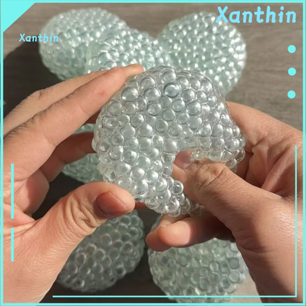 Classroom Prize Toy 1 or 2 Pcs Stress Relief Squeeze Balls Tpr Decompression for Anxiety Silent Portable Handheld for Ki