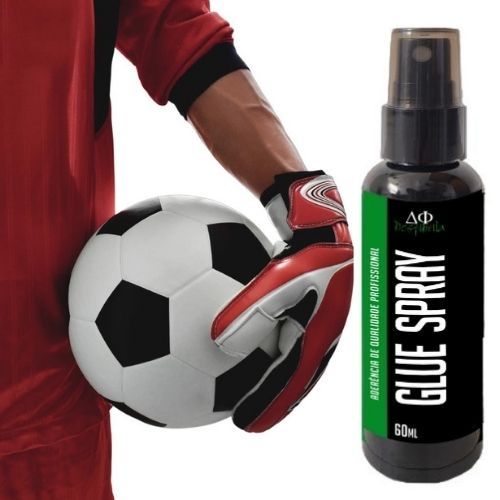 Grip Spray Luva Goleiro 60ml Cola Aderência Profissional