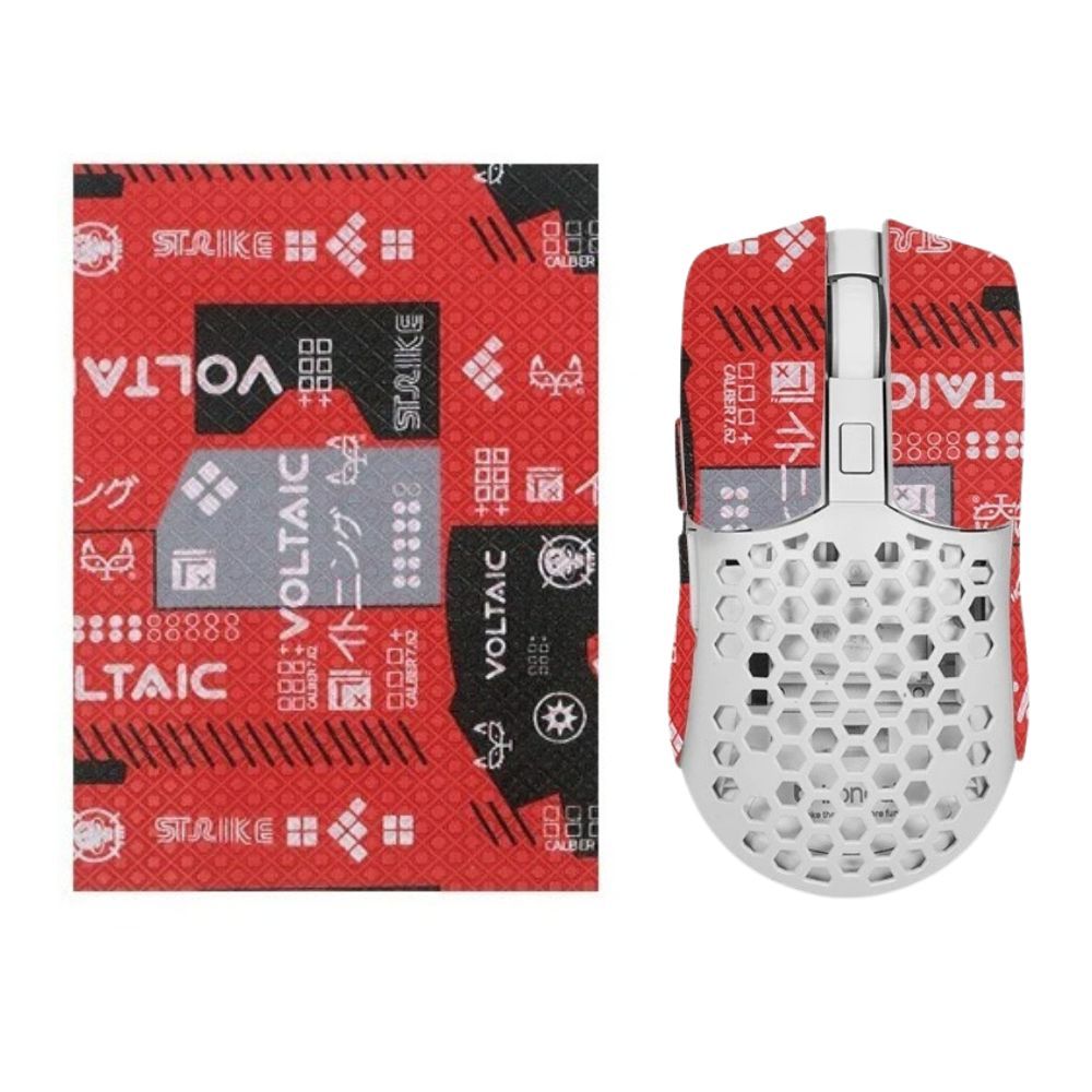 Adesivo Anti-Slip Grip Universal Para Mouse Gamer Vermelho