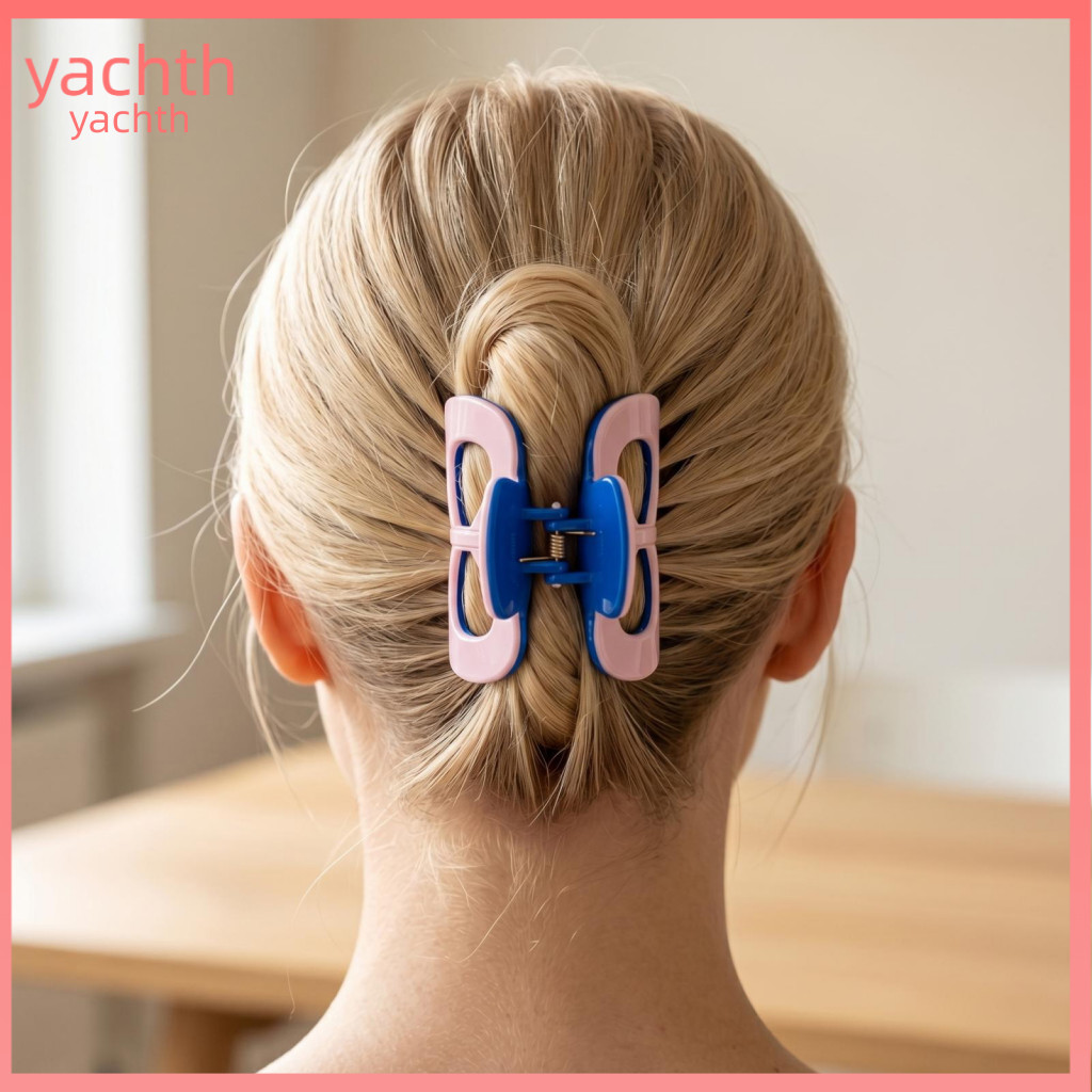 Everyday Hair Claw Clip Bow Shape Anti-slip Hairpin for Women Girls Strong Grip Back Head Accessory Multiple Colors Styl