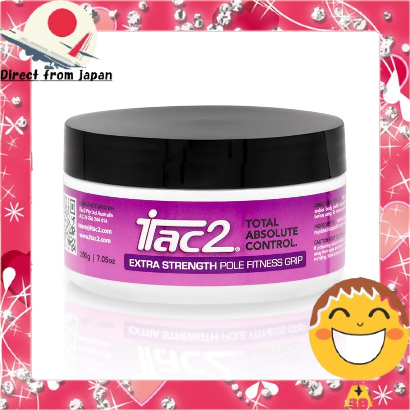 iTac2 Extra Strength Beeswax Grip Aid for Pole Dance Aerial Silks Fitness Sports Natural Waterproof Non-Slip Formula for