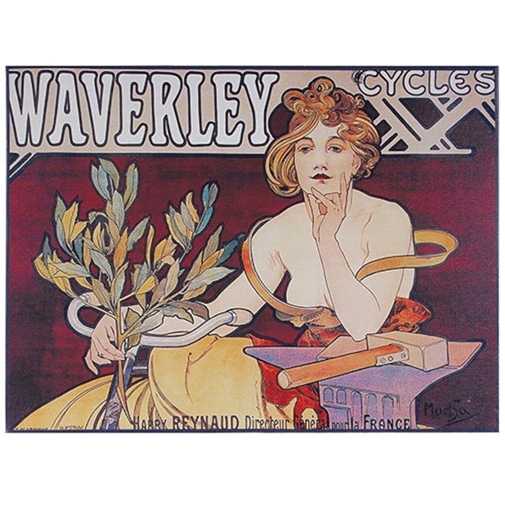 Tela Quadro Impresso Waverley cycle FullWay