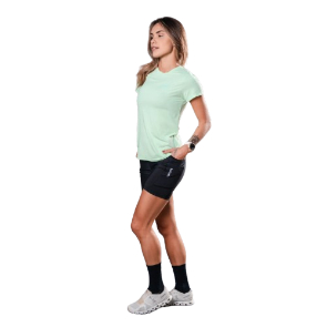 Camiseta Running Woom Light Run Verde