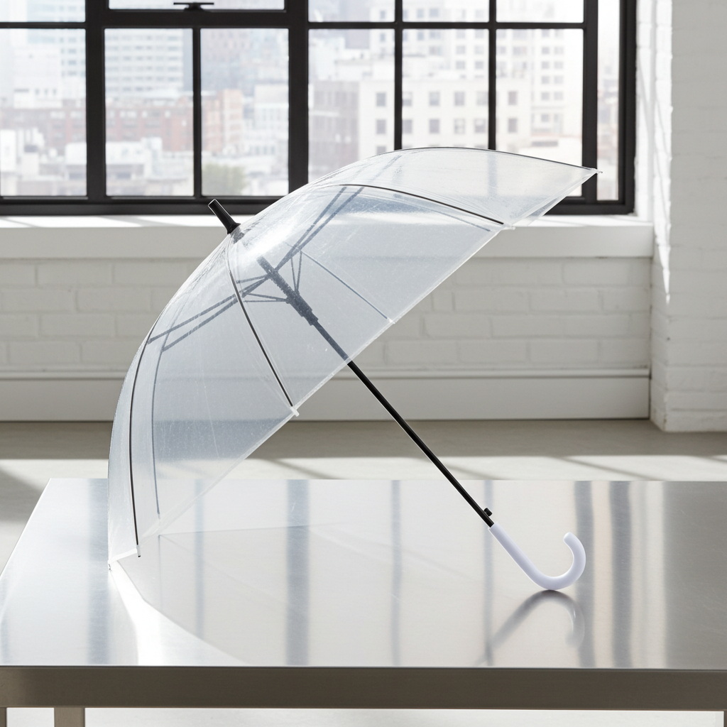 Guarda-Chuva Transparente em Vinil
