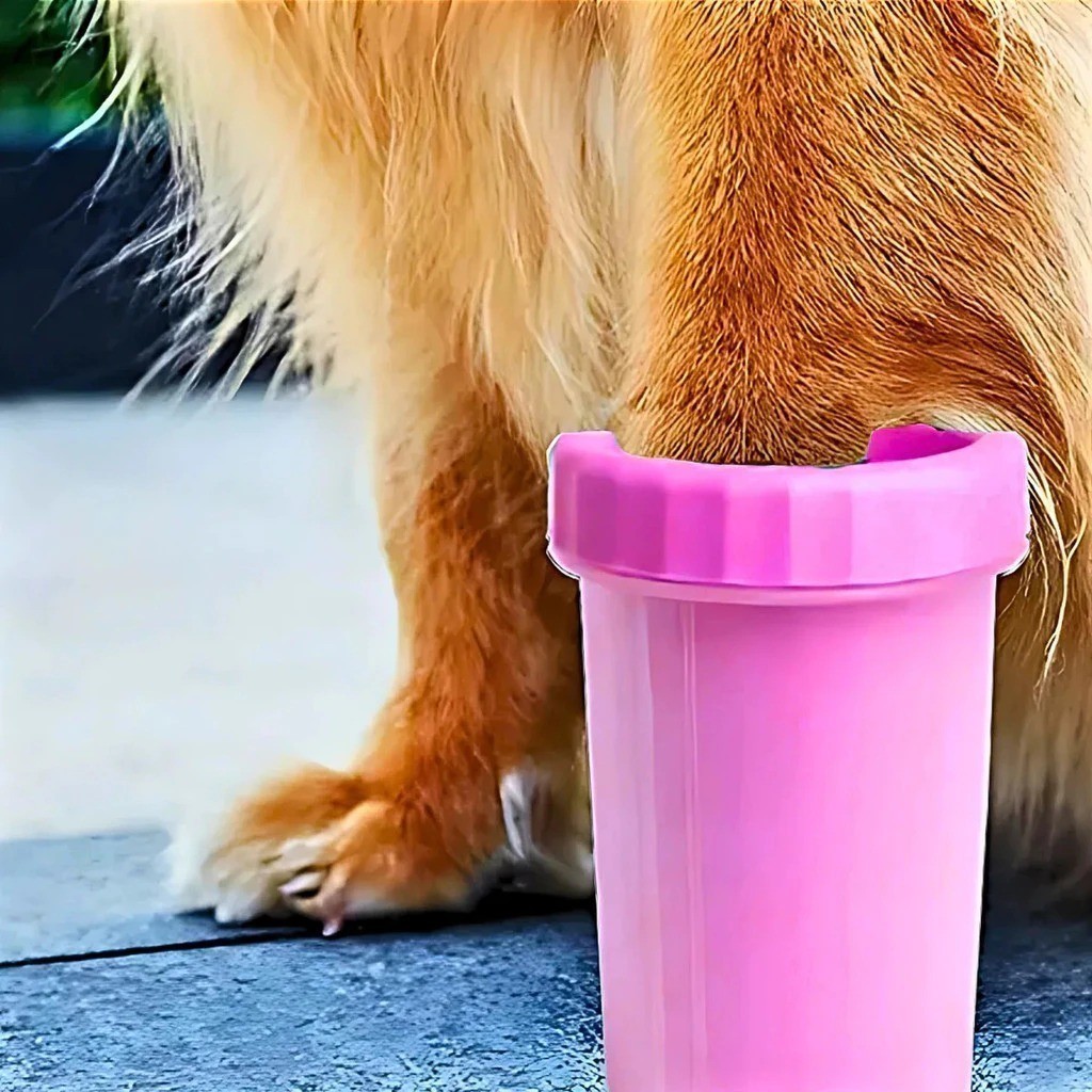 Copo Limpador Patas Silicone Cachorros Gatos Pet Limpeza Pezinho Sujeira