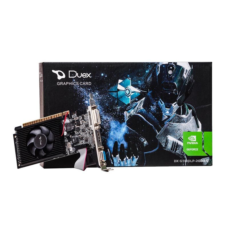 Placa de vídeo Nvidia Duex GeForce 600 Series GT 610 GT610LP-2GD3 2GB