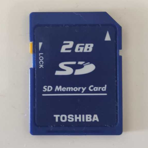 Cartão de Memória para câmera Cartão Sd para Câmera Toshiba 2GB
