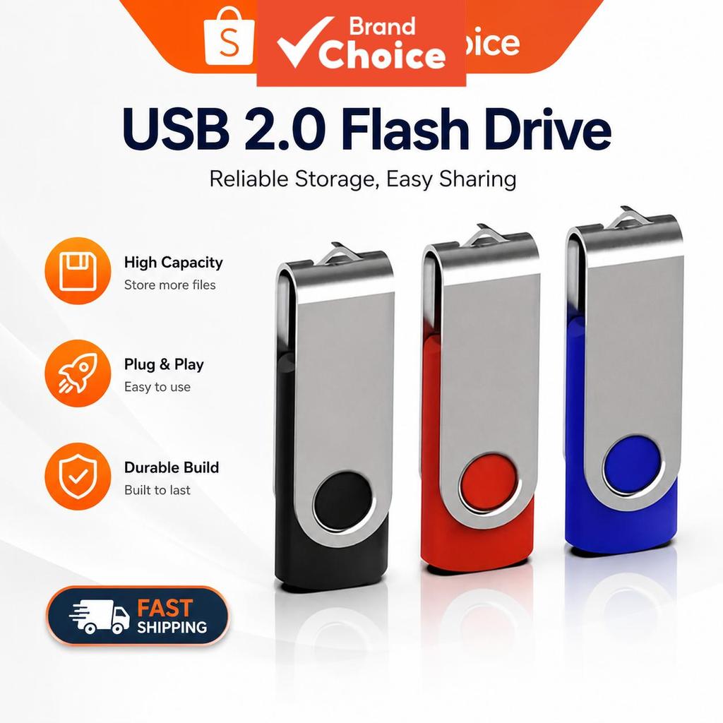 Pen Drive Automotivo 64GB 32GB 16GB 8GB 4GB 2GB 1GB Áudio de Carro, Desktop, Notebook, Projetor, Caixa de Som Bluetooth,